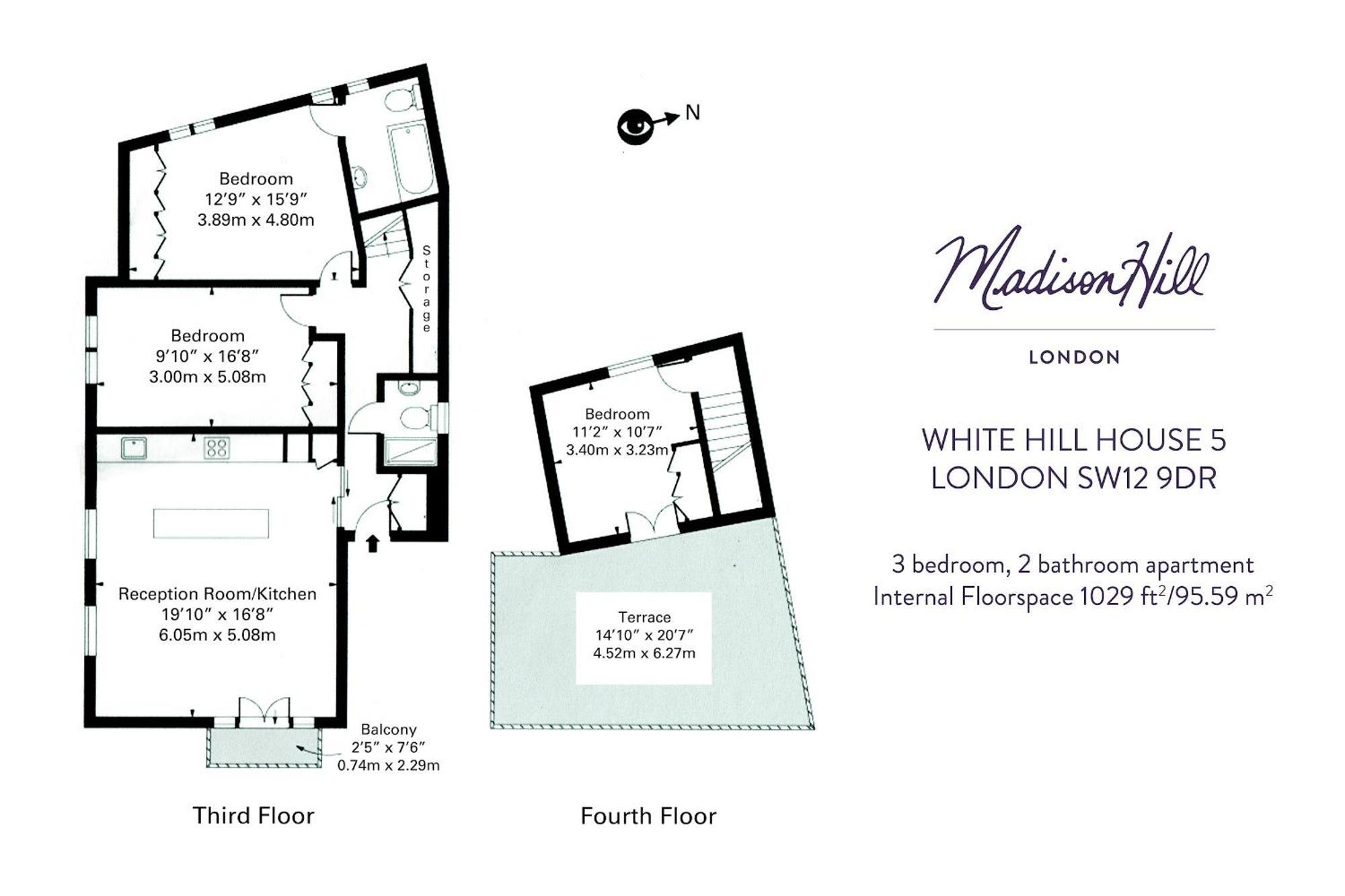Madison Hill - White Hill House 5 - 3 Bedroom Flat Лондон Екстер'єр фото